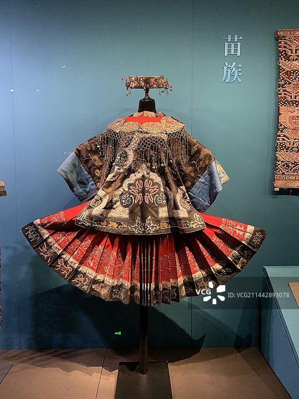 湖南博物馆-苗族服饰图片素材