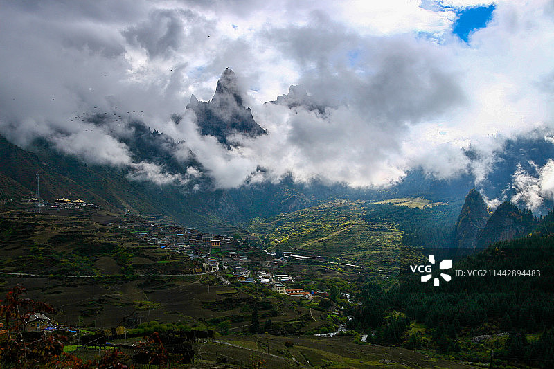 扎尕那图片素材