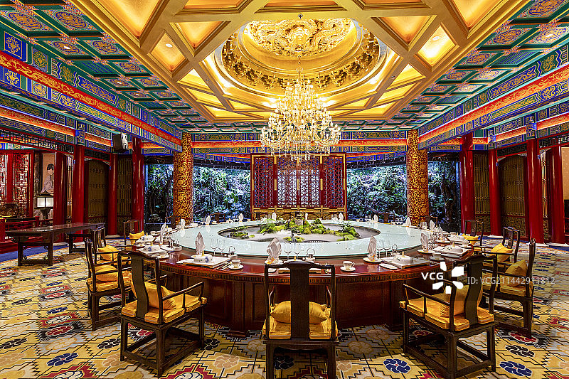 北京御仙都·皇家菜博物馆：正大光明殿图片素材