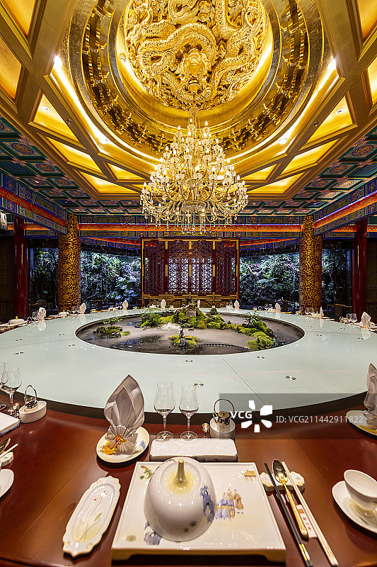 北京御仙都·皇家菜博物馆：正大光明殿图片素材
