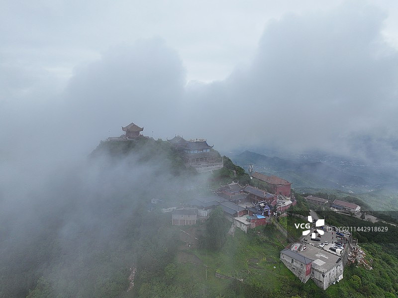 广安-宝鼎光明寺图片素材