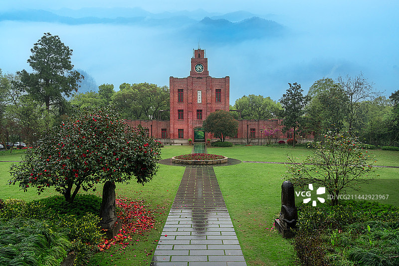浙江大学之江校区图片素材