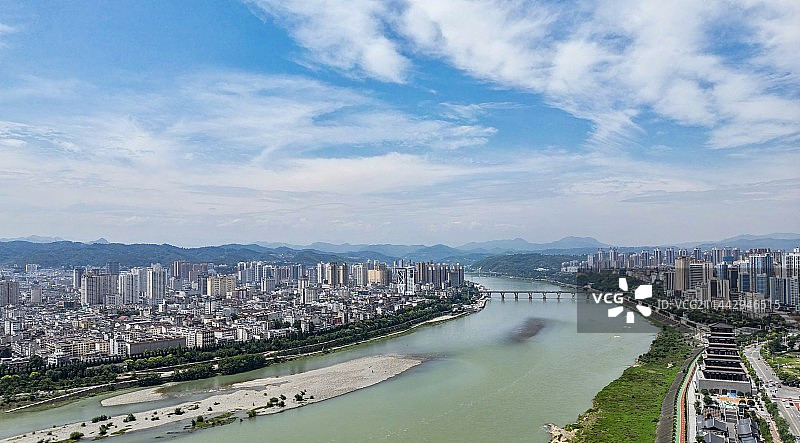 安康汉江图片素材