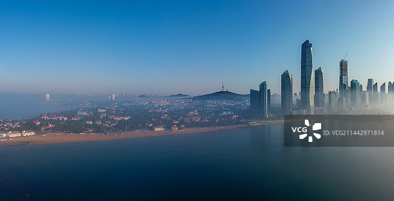 青岛第三海水浴场图片素材