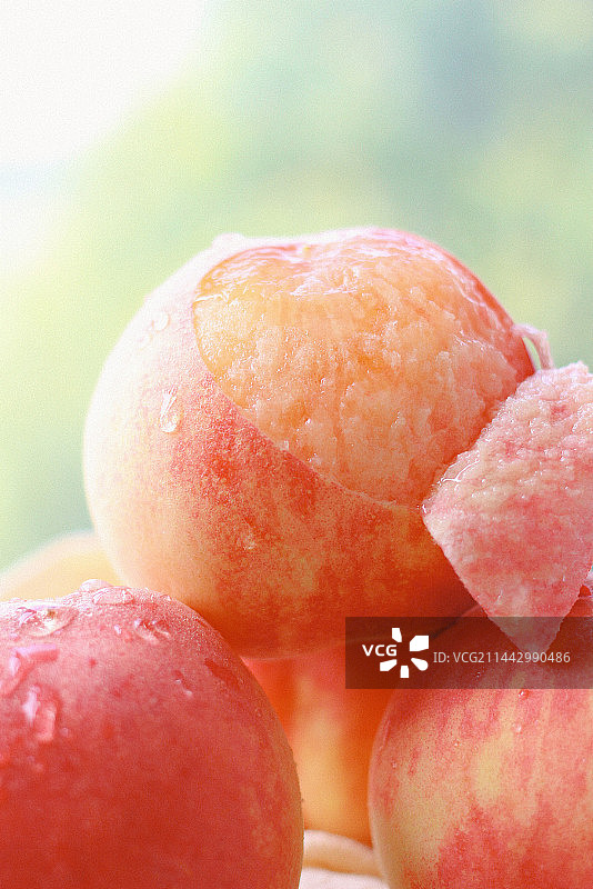 一颗水蜜桃图片素材