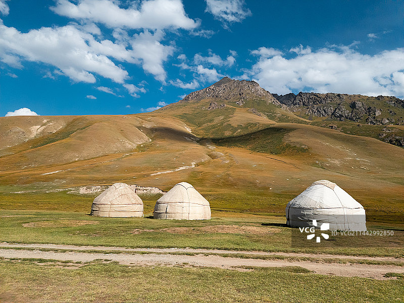 蒙古包拍摄图片素材
