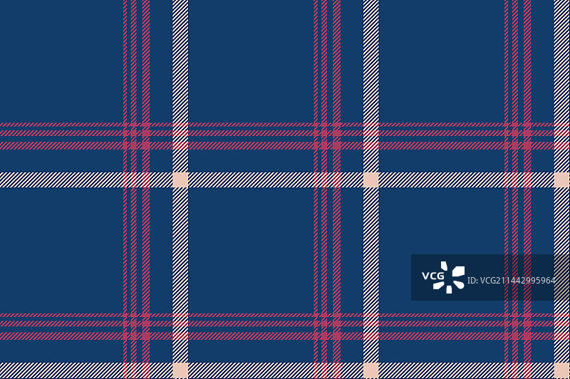 蓝色格子背景无缝图案图片素材