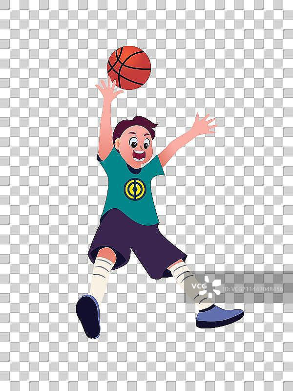 体育运动打篮球-杭州亚运会运动会图片素材