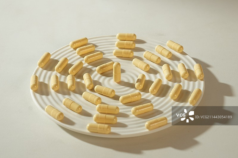胶囊  药丸排列图片素材