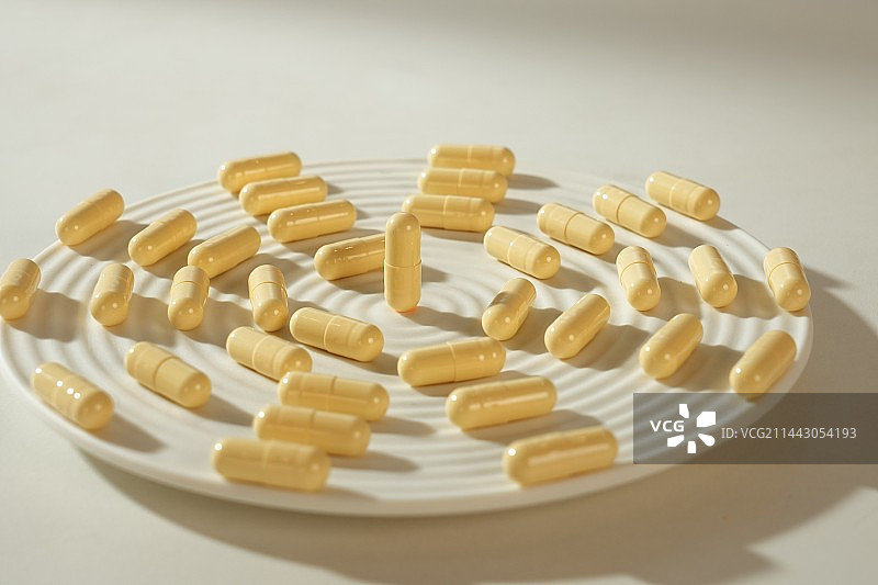 胶囊  药丸排列图片素材