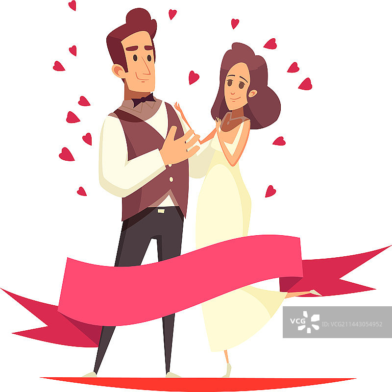 婚礼爱情涂鸦图片素材