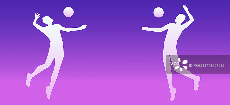 排球矢量插画图片素材