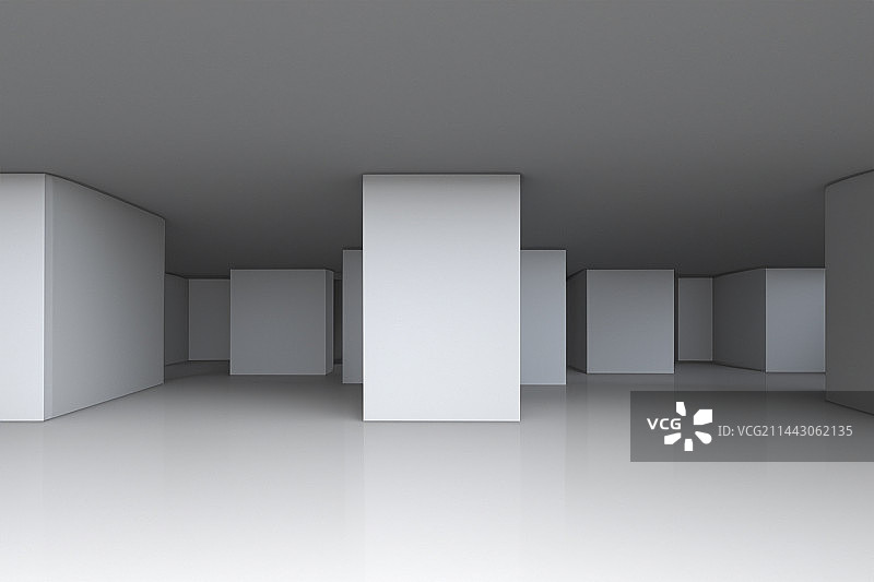 现代建筑空间内部图片素材