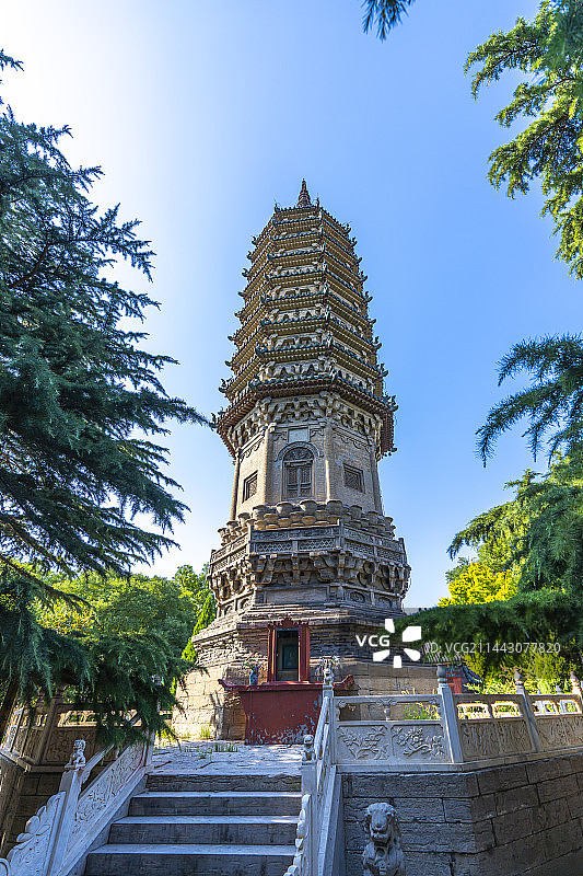 临济寺澄灵塔图片素材