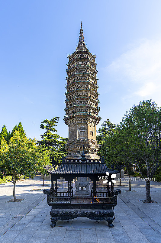 临济寺澄灵塔图片素材