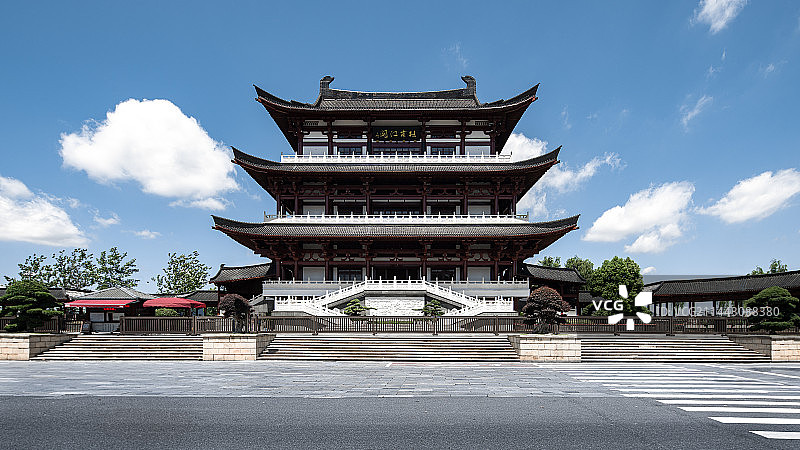 湖南长沙杜甫江阁图片素材