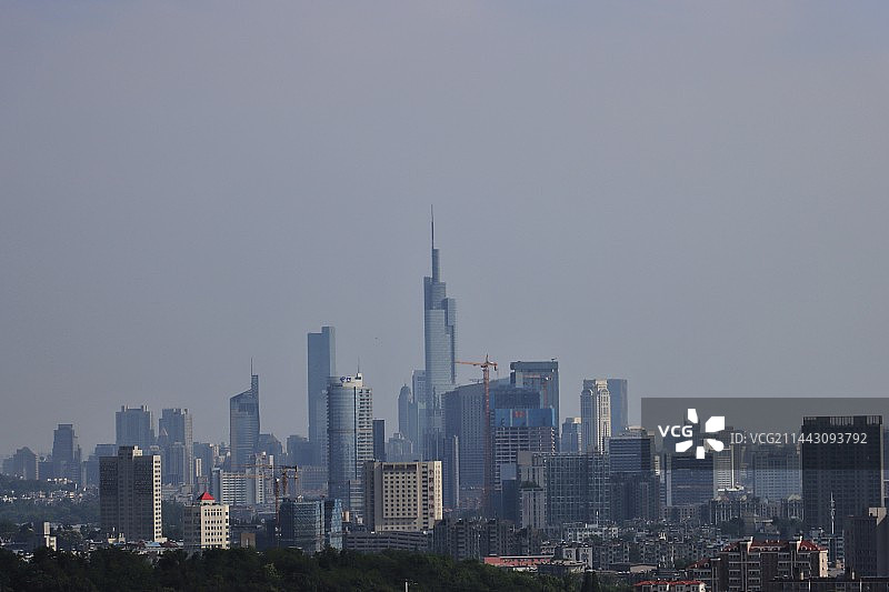 城市天际线风光图片素材