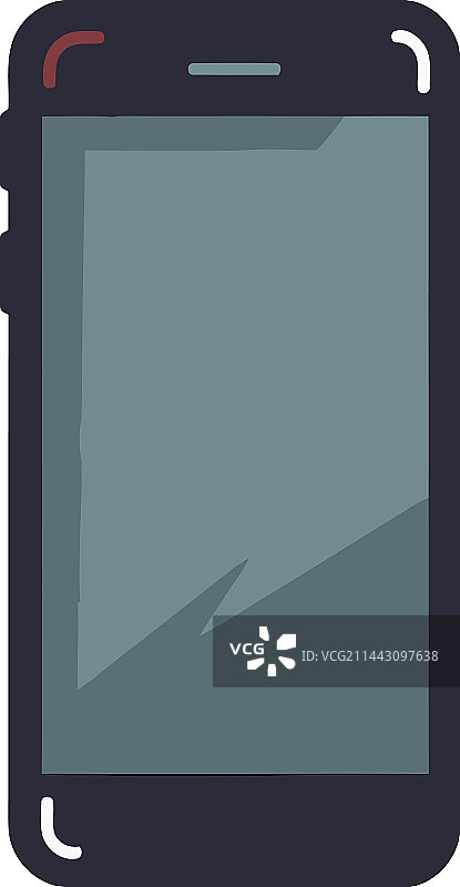 现代扁平风格智能手机图片素材