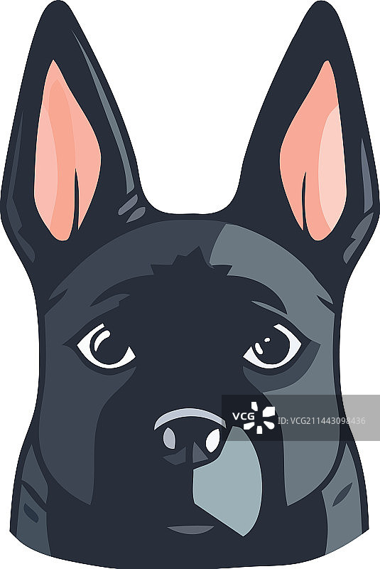 可爱小狗素描图片素材