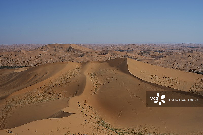 腾格里沙漠图片素材