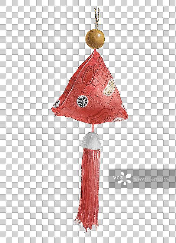 水彩手绘-中国元素-香包图片素材