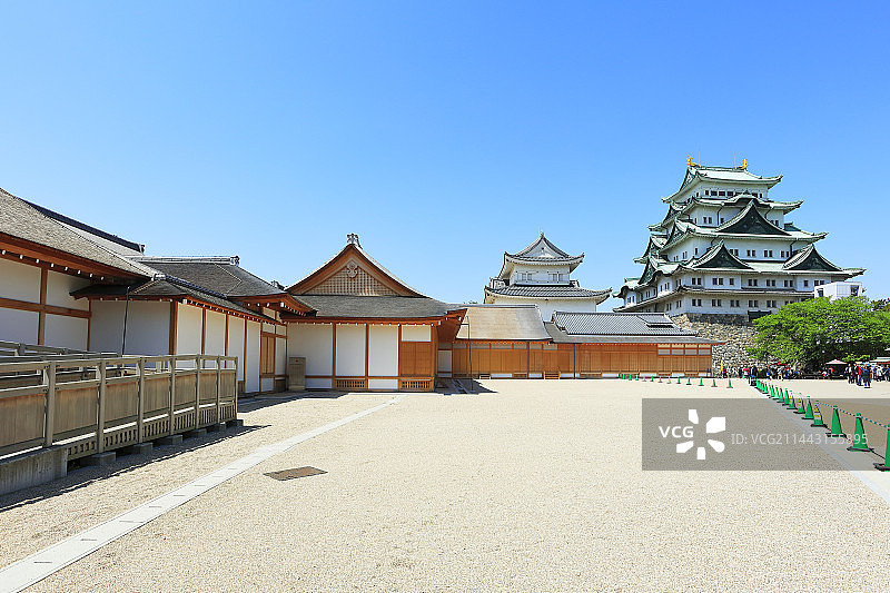 日本爱知县名古屋城堡图片素材