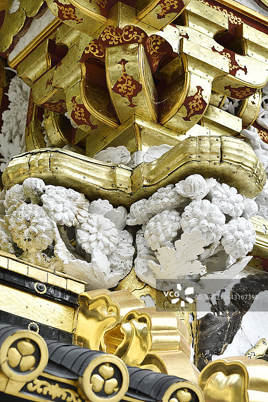 日本栃木县日光唐门07图片素材