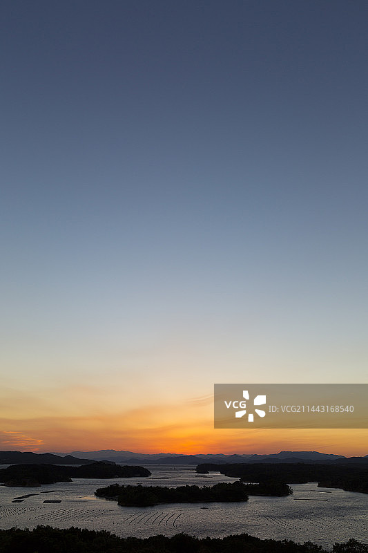 日本三重县志摩市阿戈湾图片素材