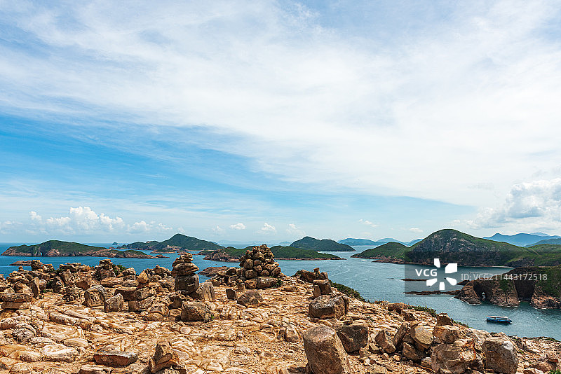 中国香港西贡海岸线风光图片素材