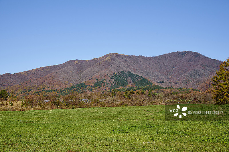 蒜山高原，日本冈山县真庭市图片素材