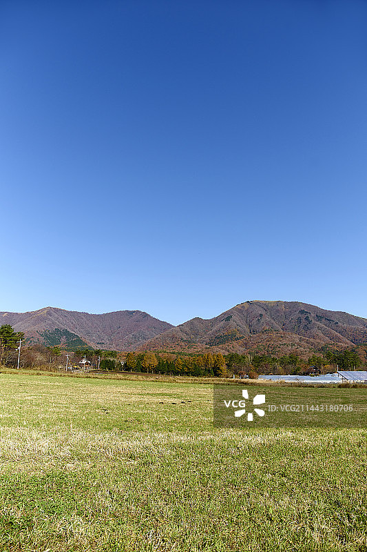蒜山高原，日本冈山县真庭市图片素材