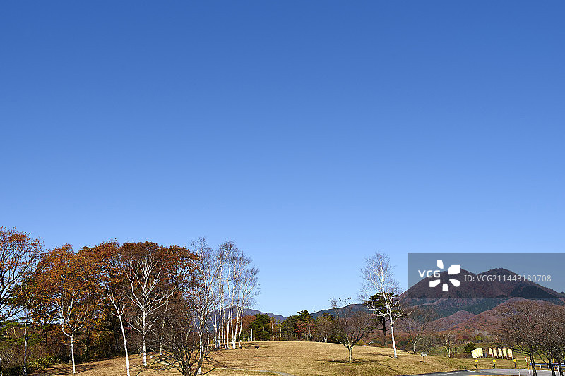 蒜山高原，日本冈山县真庭市图片素材