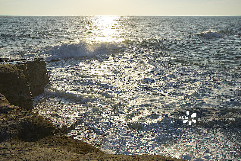 日本和歌山县白滨町千叠敷图片素材