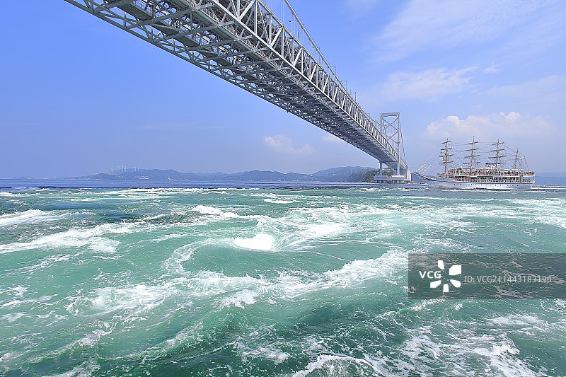 日本德岛县鸣门海峡图片素材