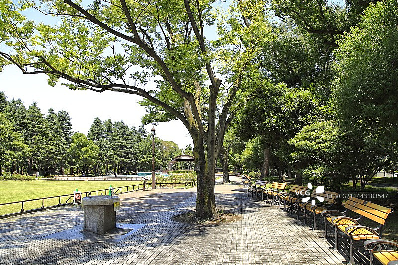 东京日比谷公园图片素材