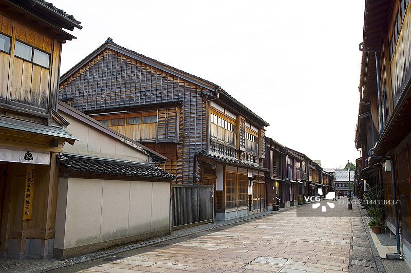 金泽市东茶屋街（日本石川县）图片素材