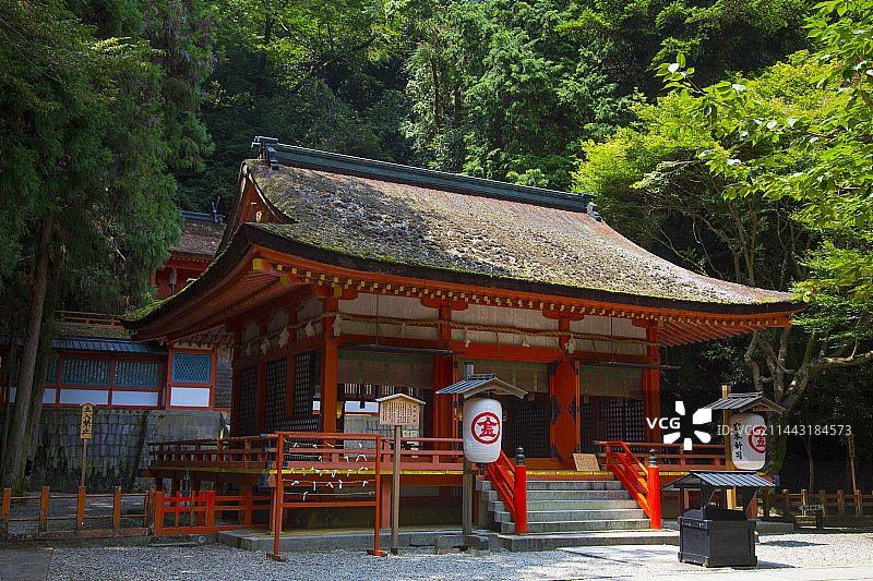 日本香川县金刀比罗宫的白峰神社图片素材