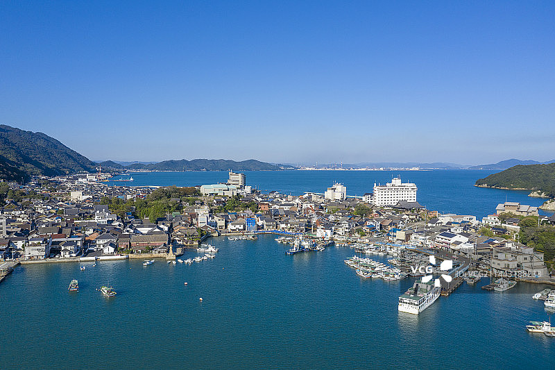广岛县福山市鞆之浦图片素材