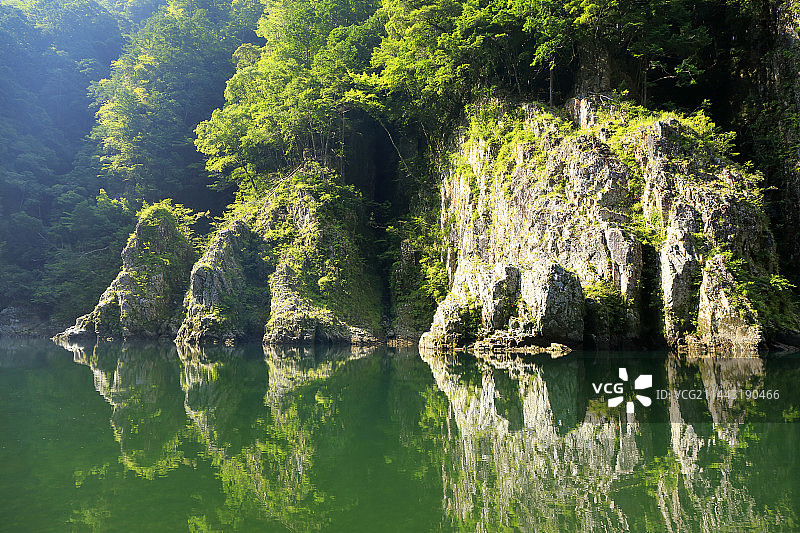 日本和歌山县瀞峡图片素材