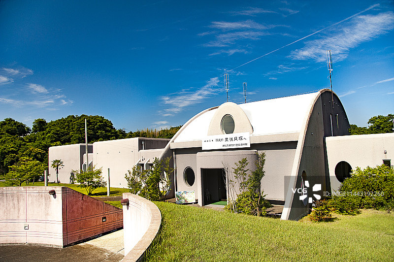 奥松岛绳文村历史博物馆，日本宫城县东松岛图片素材