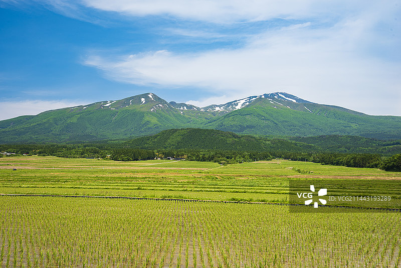 鸟海山，日本，山形县，游佐町，山形图片素材