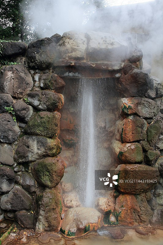 日本别府温泉地狱巡礼图片素材