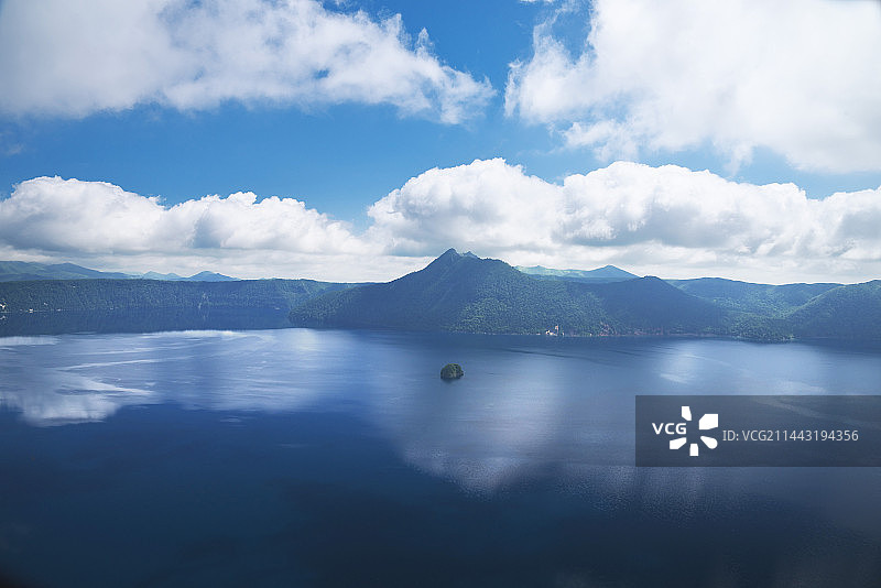 日本北海道摩周湖图片素材