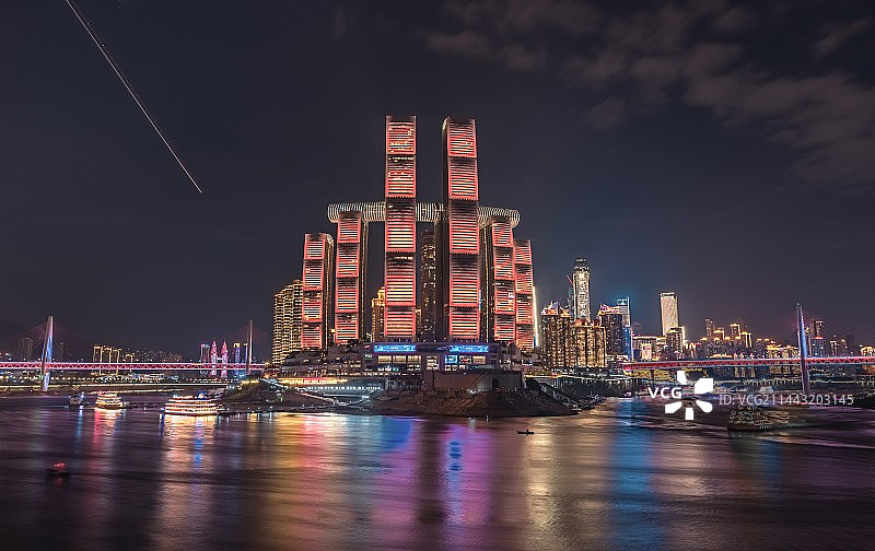 重庆来福士图片素材