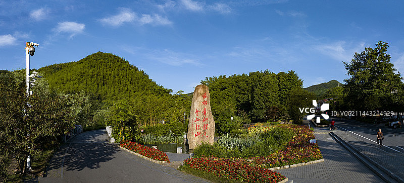 浙江省湖州安吉新农村余村图片素材