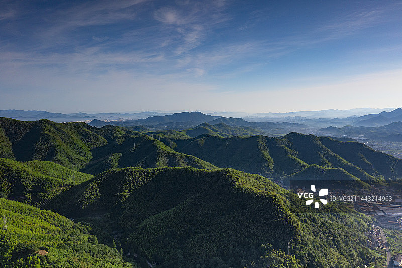 浙江省湖州安吉新农村余村图片素材