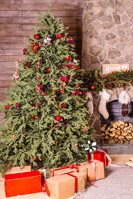 圣诞树星型图片素材