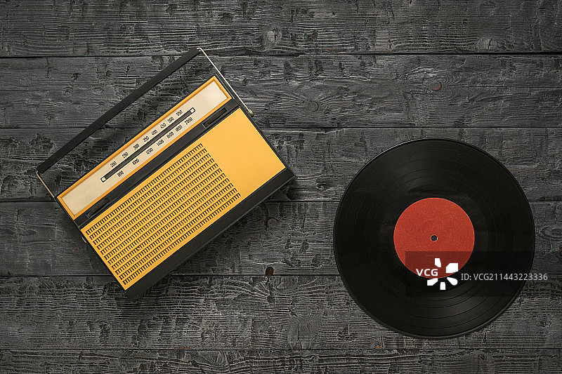 复古风格收音机图片素材