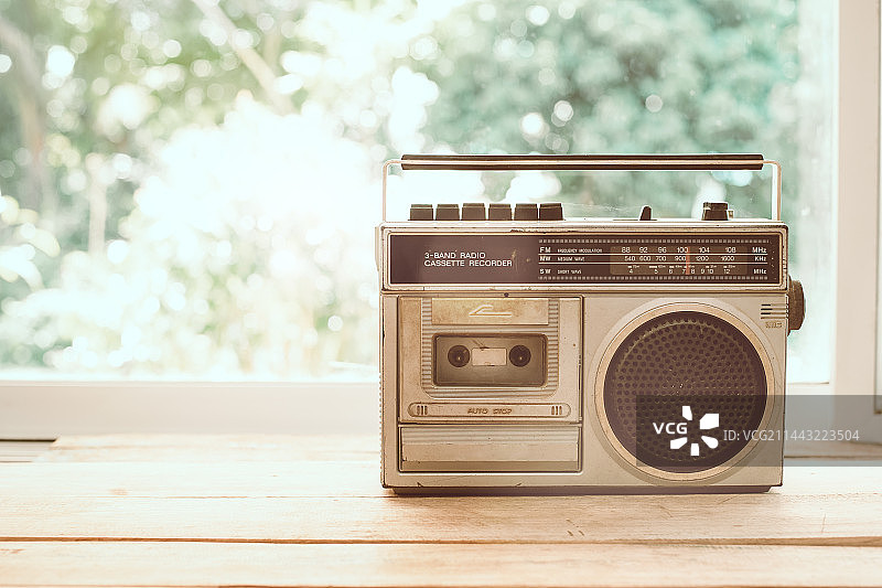 复古风格收音机图片素材