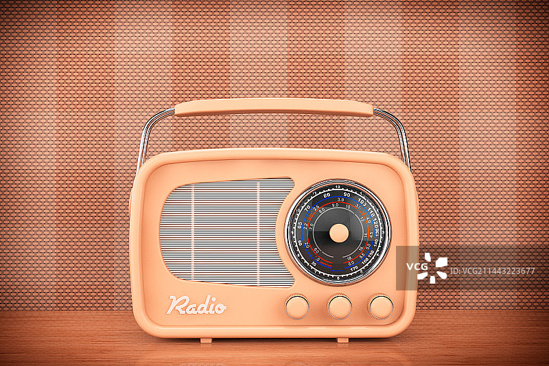 复古风格收音机图片素材